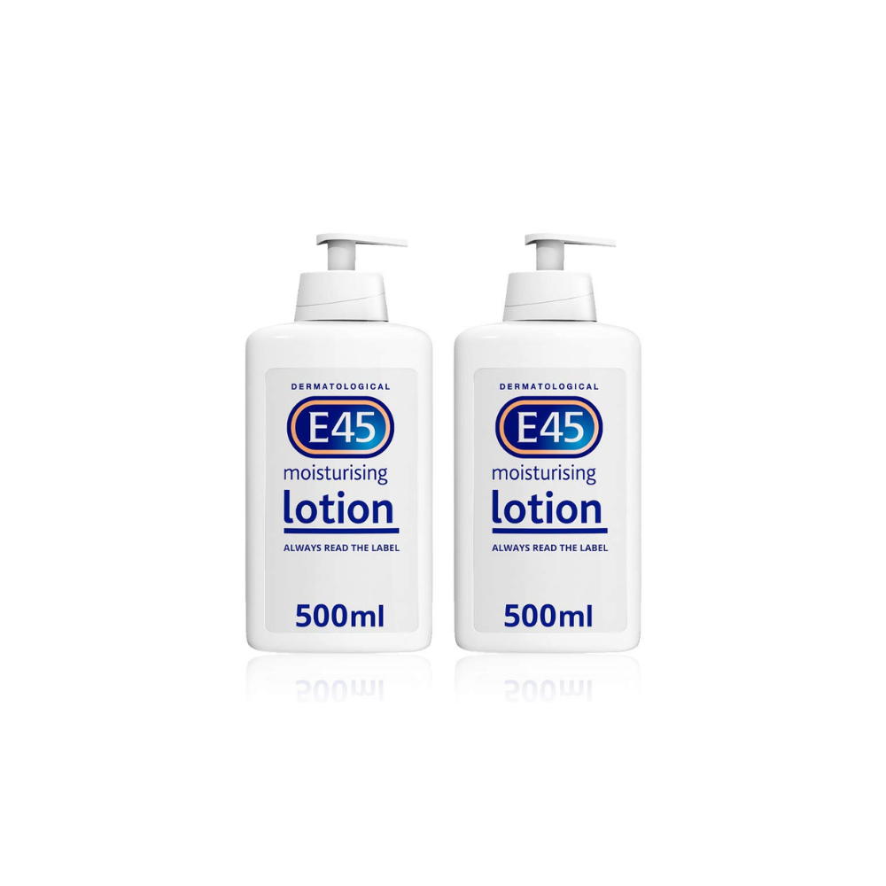 E45 Moisturising Lotion -500ml - Pack of 2