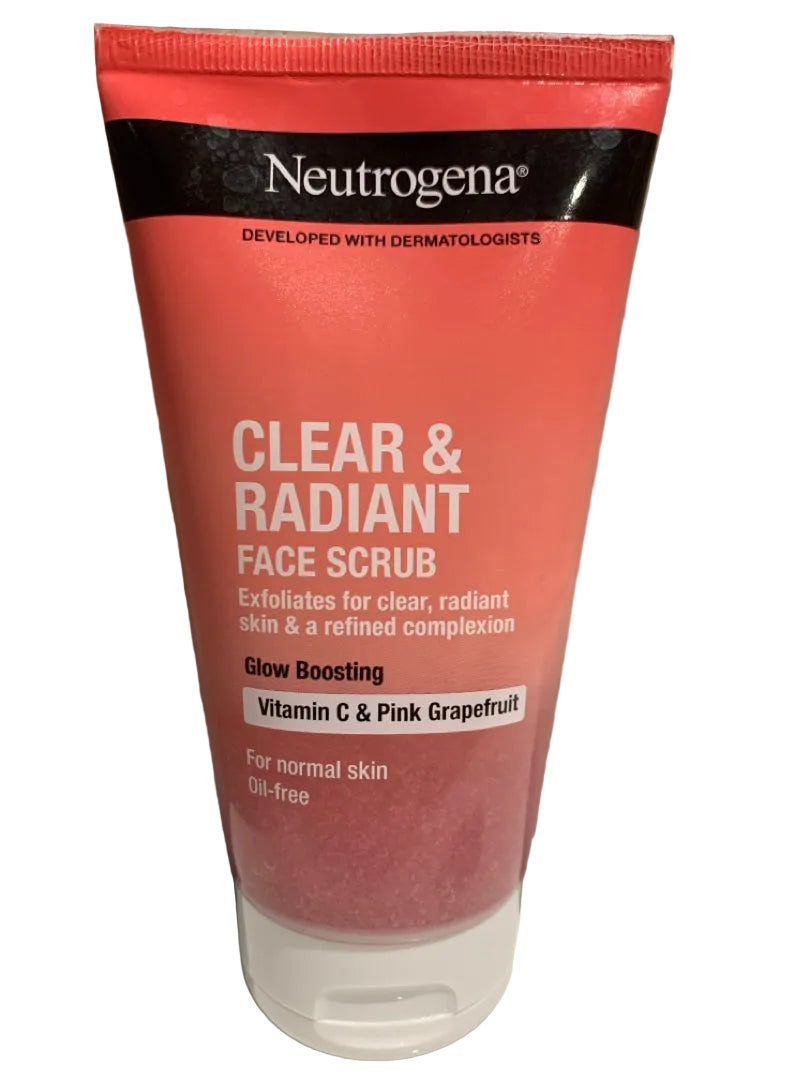 Neutrogena Clear and Radiant face shrub 150ml