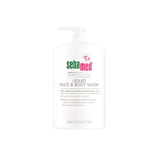 Sebamed  Face & Body Wash for Sensitive and Delicate Skin -1 Liter