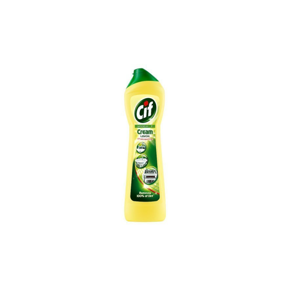 Cif Cream Cleaner Lemon 500ml- Pack of Three