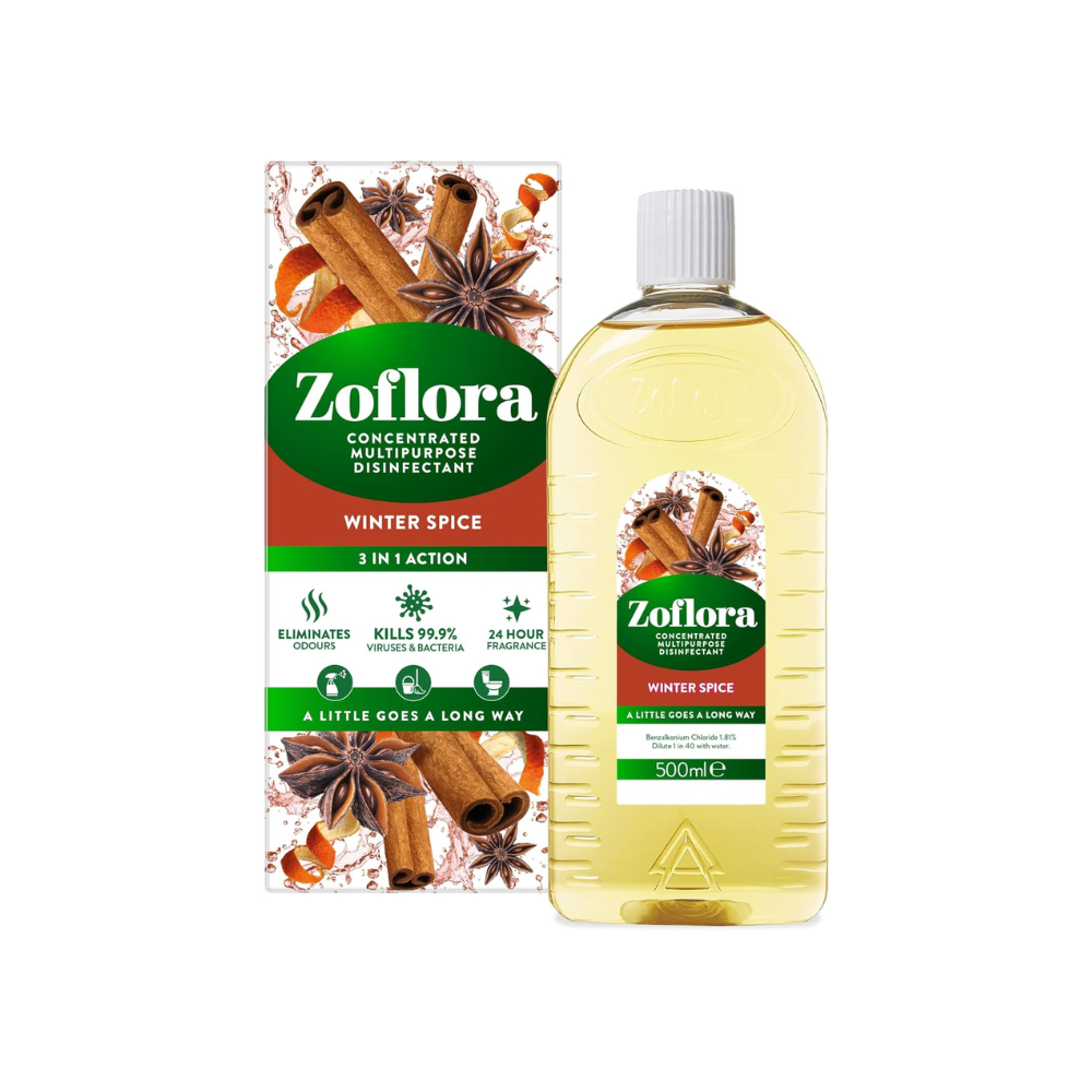 Zoflora -  Winter Spice - Concentrated Multipurpose Disinfectant Liquid - 500ML