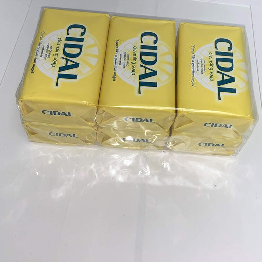 Cidal Natural Antibacterial soap- 100g - Pack of 6