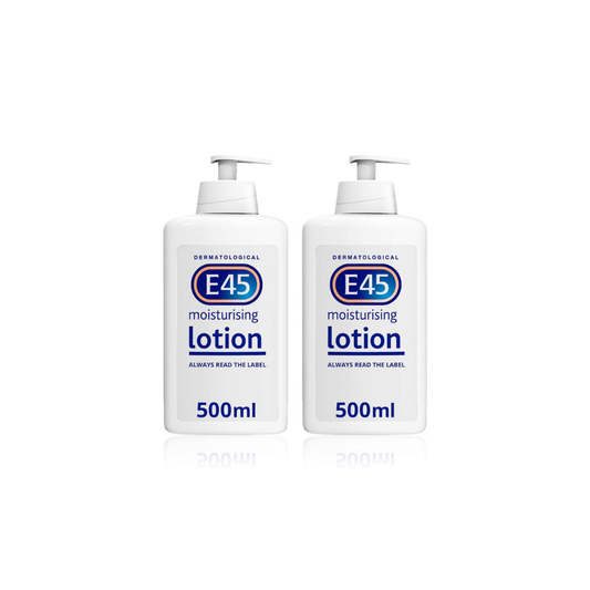 E45 Moisturising Lotion -500ml - Pack of 2