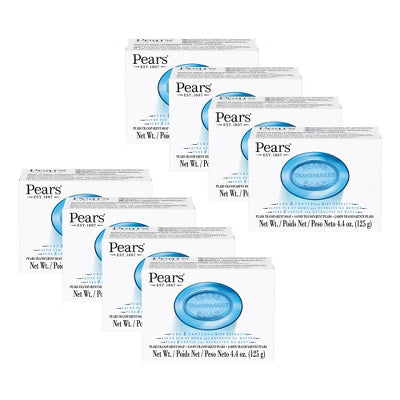 Pears Germ Shield Soap (12 Pack) Mint, 4.4 oz (Pack of 12)125g