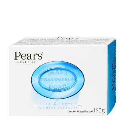 Pears Germ Shield Soap (12 Pack) Mint, 4.4 oz (Pack of 12)125g