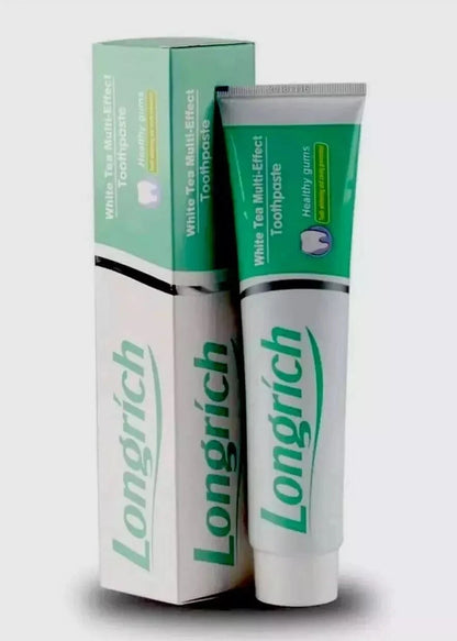 Longrich White Tea Multi-Effect Toothpaste 200g Fluorine Free Anti-Bacterial PACK 2